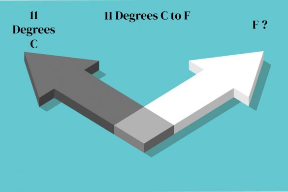 11 Degrees C to F