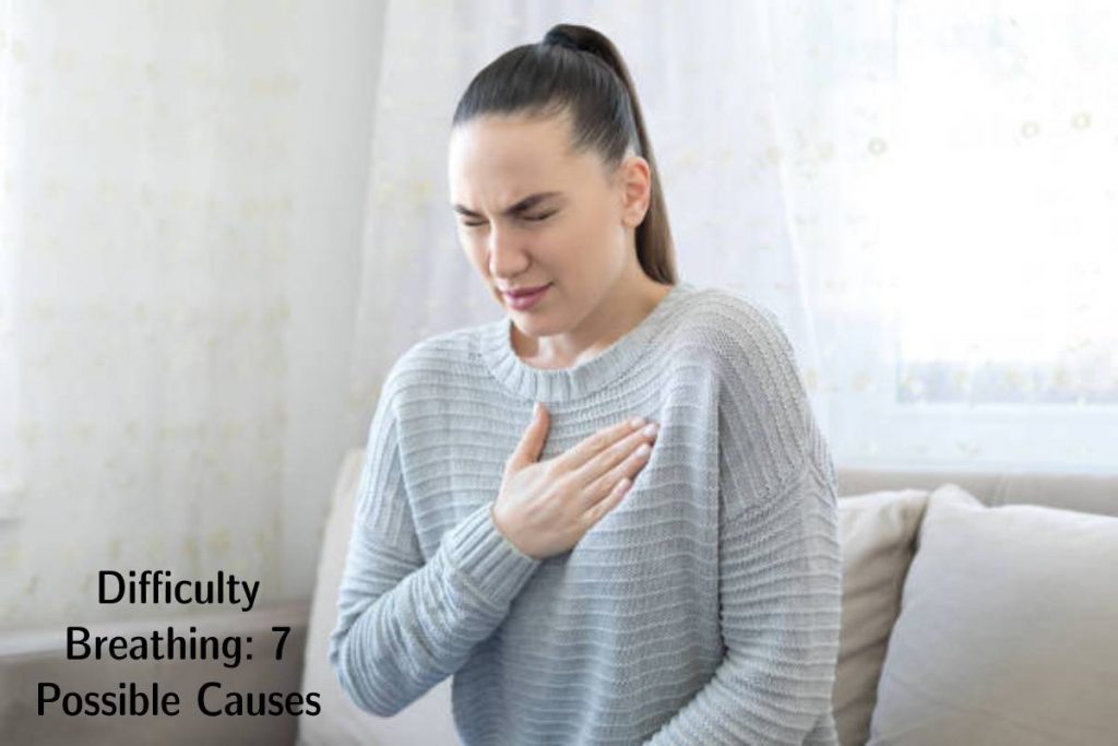 Difficulty Breathing 7 Possible Causes