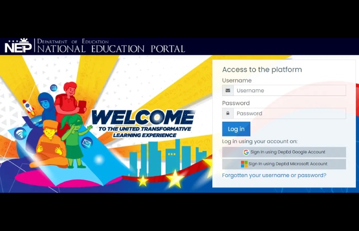 Features of Using the ncr1.lms.deped.gov.ph Login