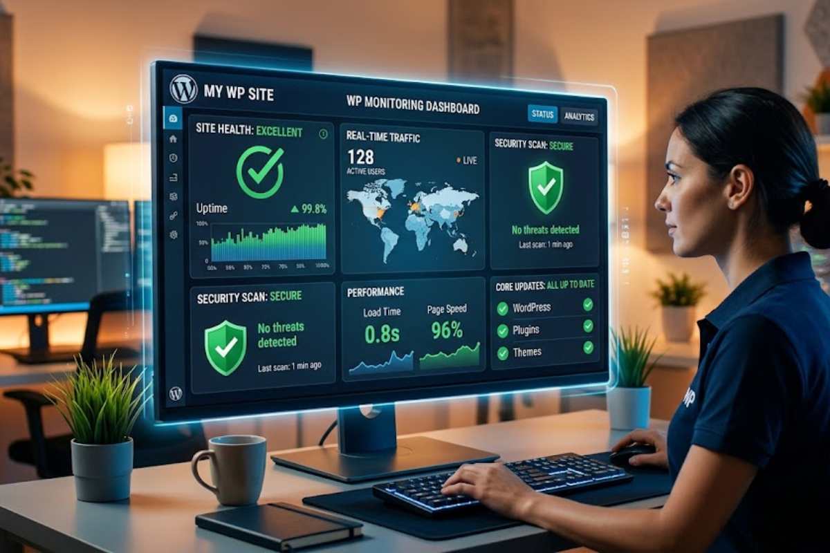 monitoring a website 